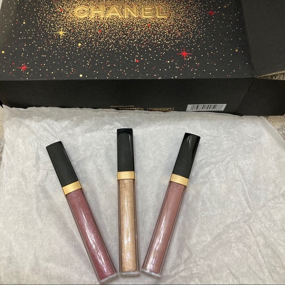 CHANEL Other - Chanel rouge coco gloss 3 pieces
